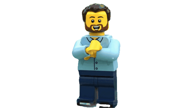 Ilustração Lego de André Oliveira